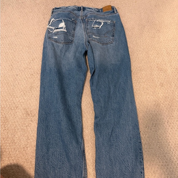 American Eagle Outfitters Distressed Denim Boyfriend Jeans - Picture 3 of 5